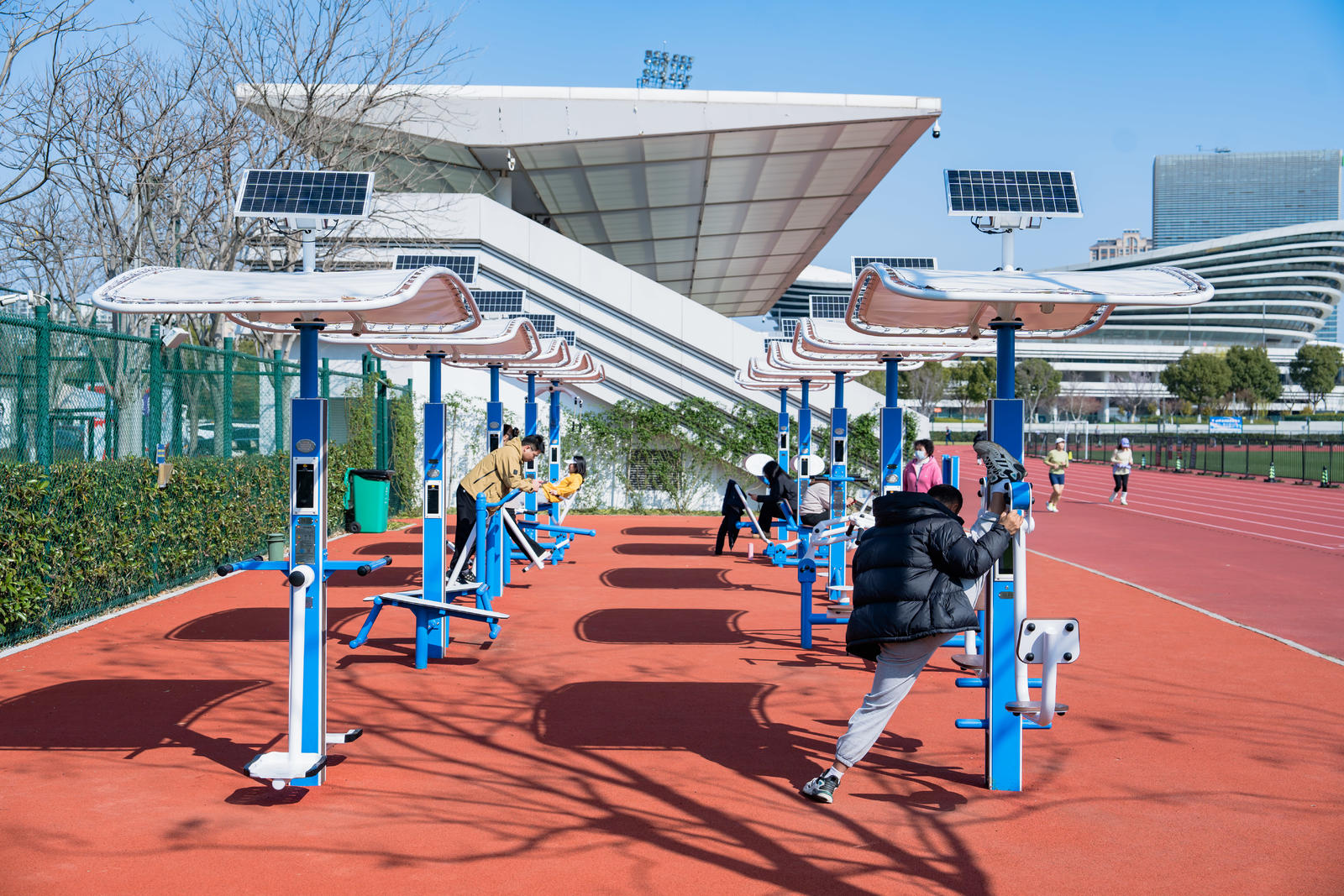 室外训练场